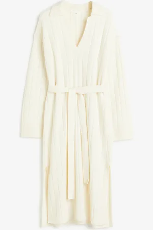 H&M Rib-knit collared dress
