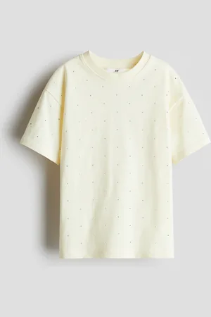 H&M Rhinestone-embellished T-shirt