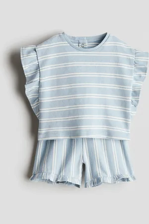 H&M 2-piece printed terry set