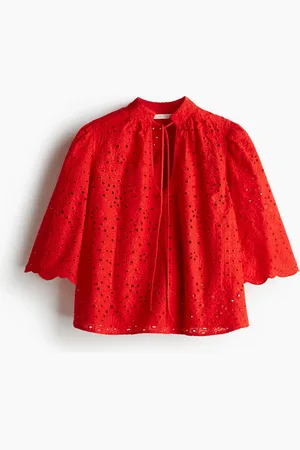 H&M Broderie anglaise blouse