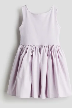 H&M Bow-detail cotton dress