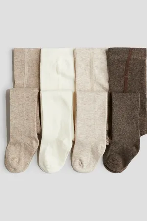 H&M 4-pack fine-knit tights