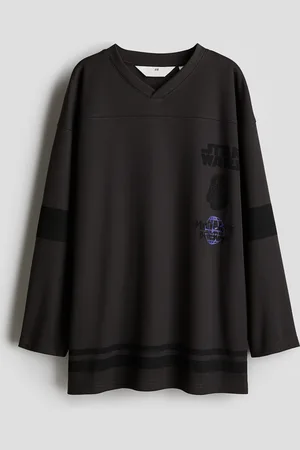 H&M Oversized mesh T-shirt