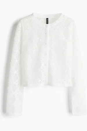 H&M Hole-patterned cardigan