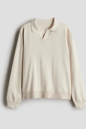H&M Fine-knit polo jumper