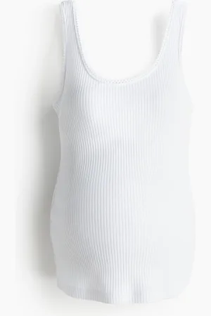 H&M MAMA Ribbed vest top