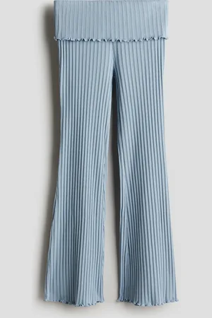 H&M Flared jersey trousers