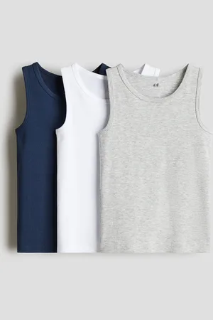 H&M 3-pack cotton vest tops