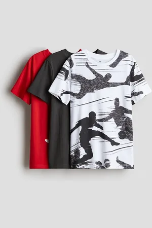 H&M 3-pack cotton T-shirts