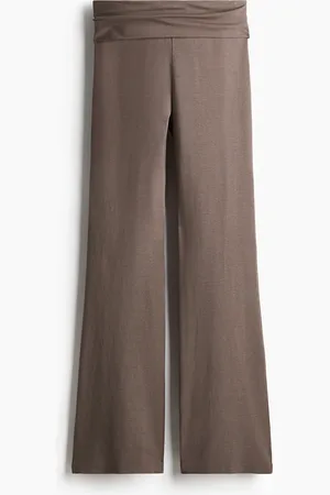 H&M Flared jersey trousers