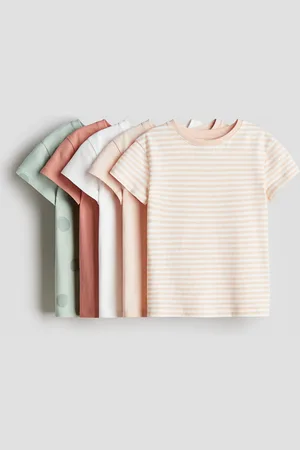 H&M 5-pack cotton T-shirts