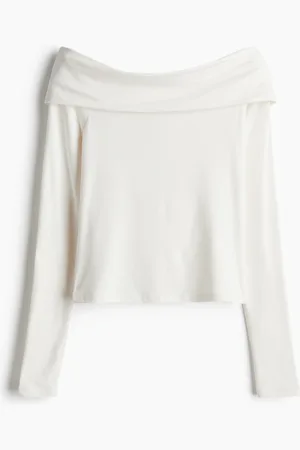 H&M Off-the-shoulder top