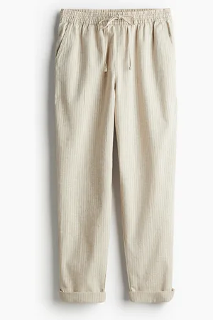 H&M Linen-blend joggers