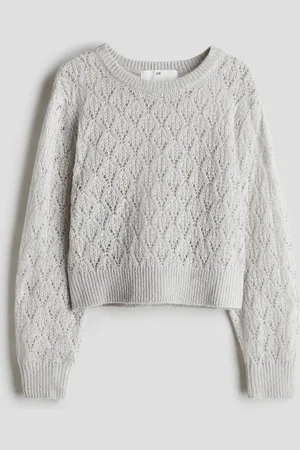 H&M Pointelle-knit jumper