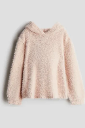 H&M Fluffy-knit hoodie