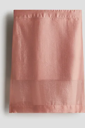 H&M Sheer satin skirt