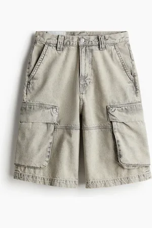 H&M Loose Denim cargo shorts