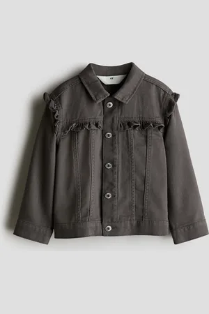 H&M Frilled twill jacket