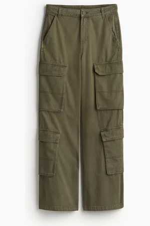 H&M Wide cargo trousers