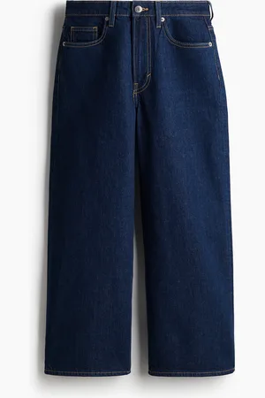 H&M Wide High Cropped Jeans