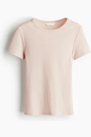 H&M Ribbed T-shirt