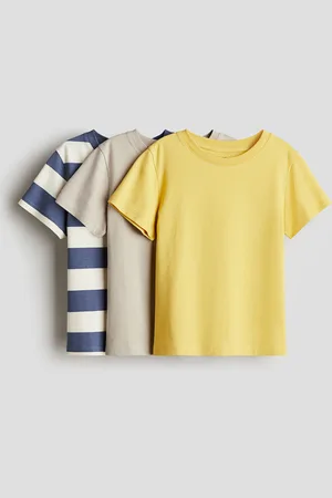 H&M 3-pack cotton T-shirts