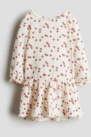 H&M Cotton muslin dress