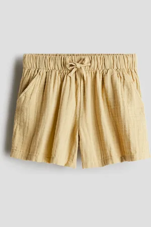 H&M Cotton muslin shorts