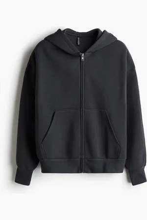 H&M Oversized zip-through hoodie
