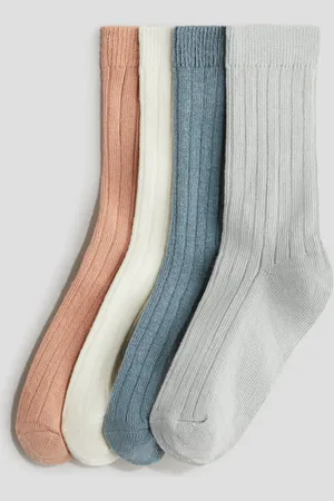 H&M 4-pack ribbed socks