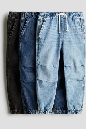 H&M 3-pack denim joggers