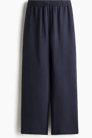 H&M Linen-blend trousers
