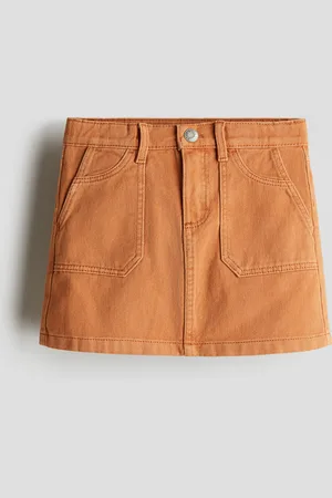 H&M Cotton twill skirt
