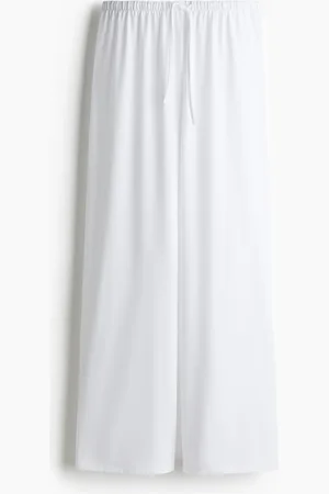 H&M Straight drawstring trousers
