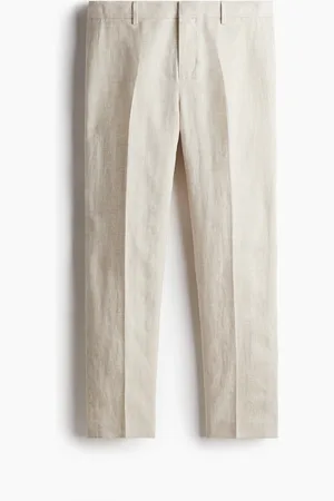 H&M Slim Fit Linen suit trousers
