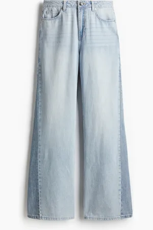 H&M Feather Soft Flared Ultra High Jeans