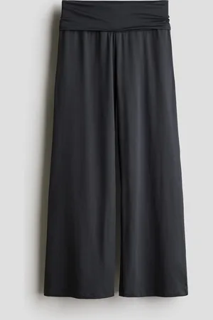 H&M Wide leg jersey trousers