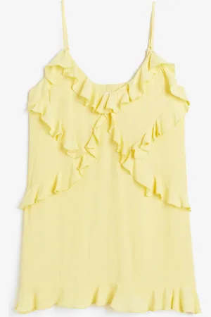 H&M Flounce-detail mini dress