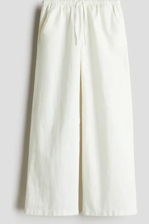 H&M Linen-blend trousers