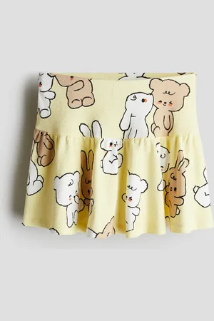 H&M Crinkled jersey skirt