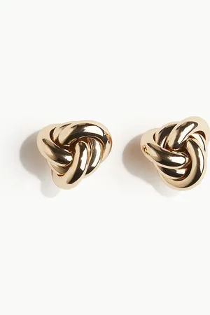 H&M Knot-look stud earrings