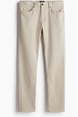 H&M Slim Fit Cotton twill trousers