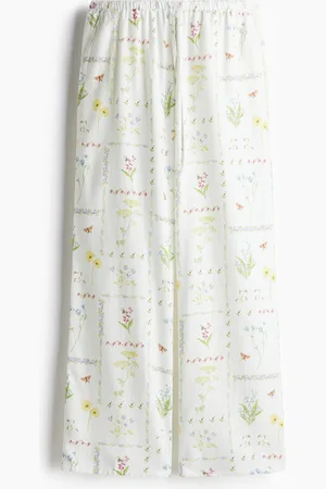 H&M Straight drawstring trousers