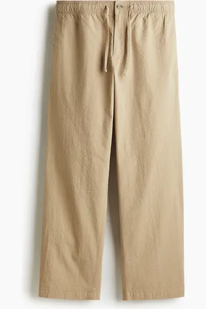 H&M Relaxed Fit Seersucker trousers