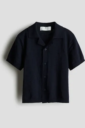 H&M Fine-knit resort shirt
