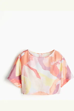 H&M Linen-blend blouse