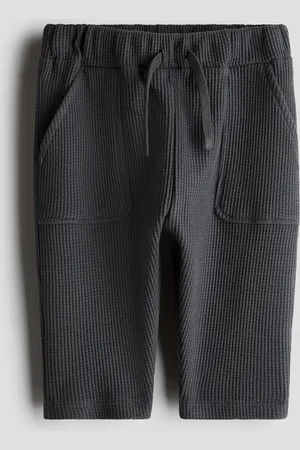 H&M Waffled cotton joggers
