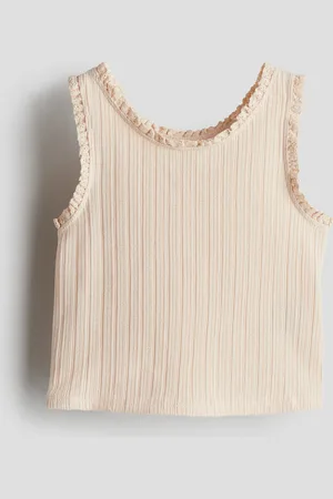 H&M Lace-trimmed vest top