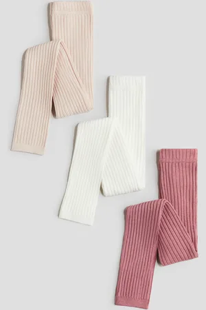 H&M 3-pack footless tights