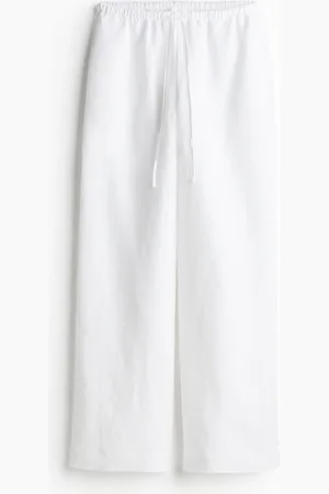 H&M Linen-blend trousers